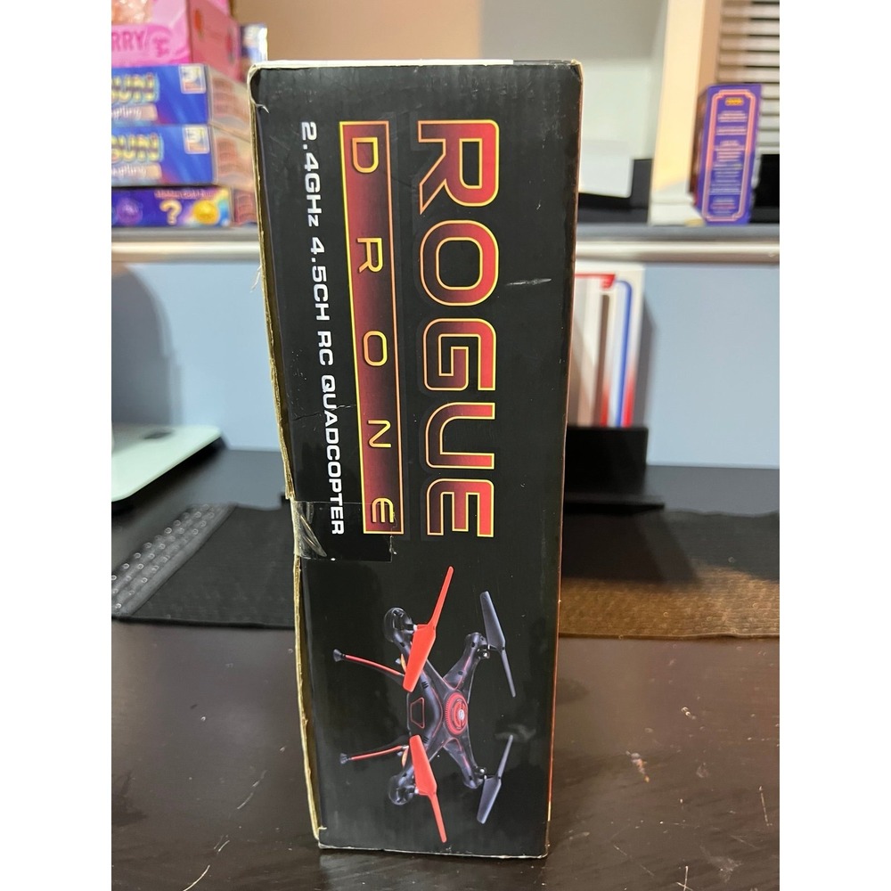 Rogue Drone Kids RC Quadcopter - Black & Red - Picture 5 of 6